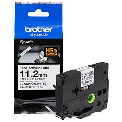 BROTHER HSE-231E 11,2 MM SZÉLES 1,5 MÉTER HOSSZÚ szalagkazetta