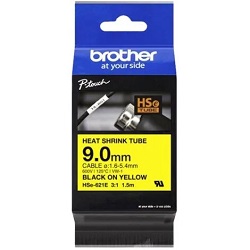 BROTHER HSE-621E 9MM SZÉLES 1,5 MÉTER HOSSZÚ SZALAGKAZETTA