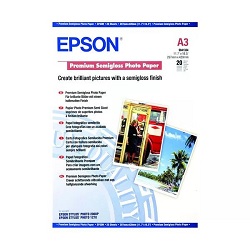 EPSON PRÉMIUM SELYEMFÉNYŰ FOTÓPAPÍR (A3, 20 LAP, 251G)