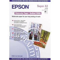 EPSON WATERCOLOR FOTÓPAPÍR (A3+, 20 LAP, 190G)