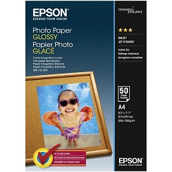 EPSON Fényes fotópapír A4