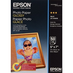 EPSON Fényes fotópapír 13x18