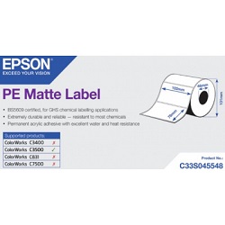 EPSON PE MATT INKJET 102MM X 76MM 365 CÍMKE/TEKERCS