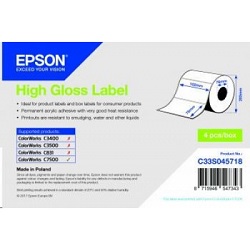EPSON MAGASFÉNYŰ INKJET 102MM X 76MM 1570 CÍMKE/TEKERCS