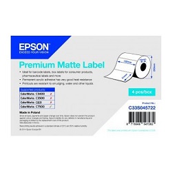 EPSON PRÉMIUM MATT INKJET 102MM X 51MM 2310 CÍMKE/TEKERCS
