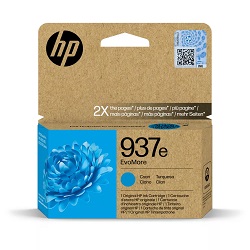 HP 4S6W6NE TINTAPATRON CYAN NO.937E EVOMORE
