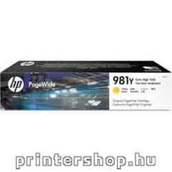 HP 981Y extra e eti PageWide L0R15A
