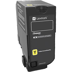 LEXMARK CX735 TONER YELLOW